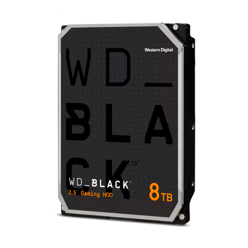WESTERN DIGITAL DISCO DURO WESTERN DIGITAL WD BLACK, 8 TB, SATA 6.0 GB/S, 256 MB CACHE, 7200 RPM, 3.5" MODELO: WD8001FZBX