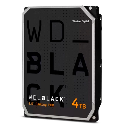 WESTERN DIGITAL DISCO DURO WESTERN DIGITAL BLACK, 4TB, SATA 6.0 GB/S, 256 MB CACHE, 7200 RPM, 3.5". MODELO: WD4005FZBX