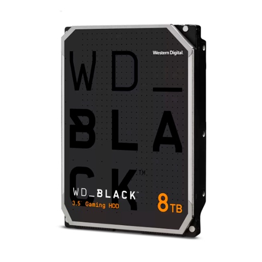 WESTERN DIGITAL DISCO DURO WESTERN DIGITAL WD BLACK, 8 TB, SATA 6.0 GB/S, 256 MB CACHE, 7200 RPM, 3.5" MODELO: WD8001FZBX